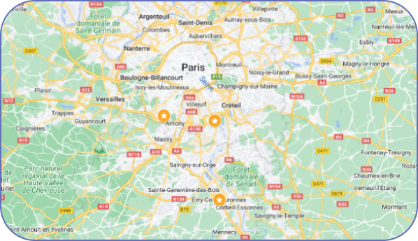 carte des activités